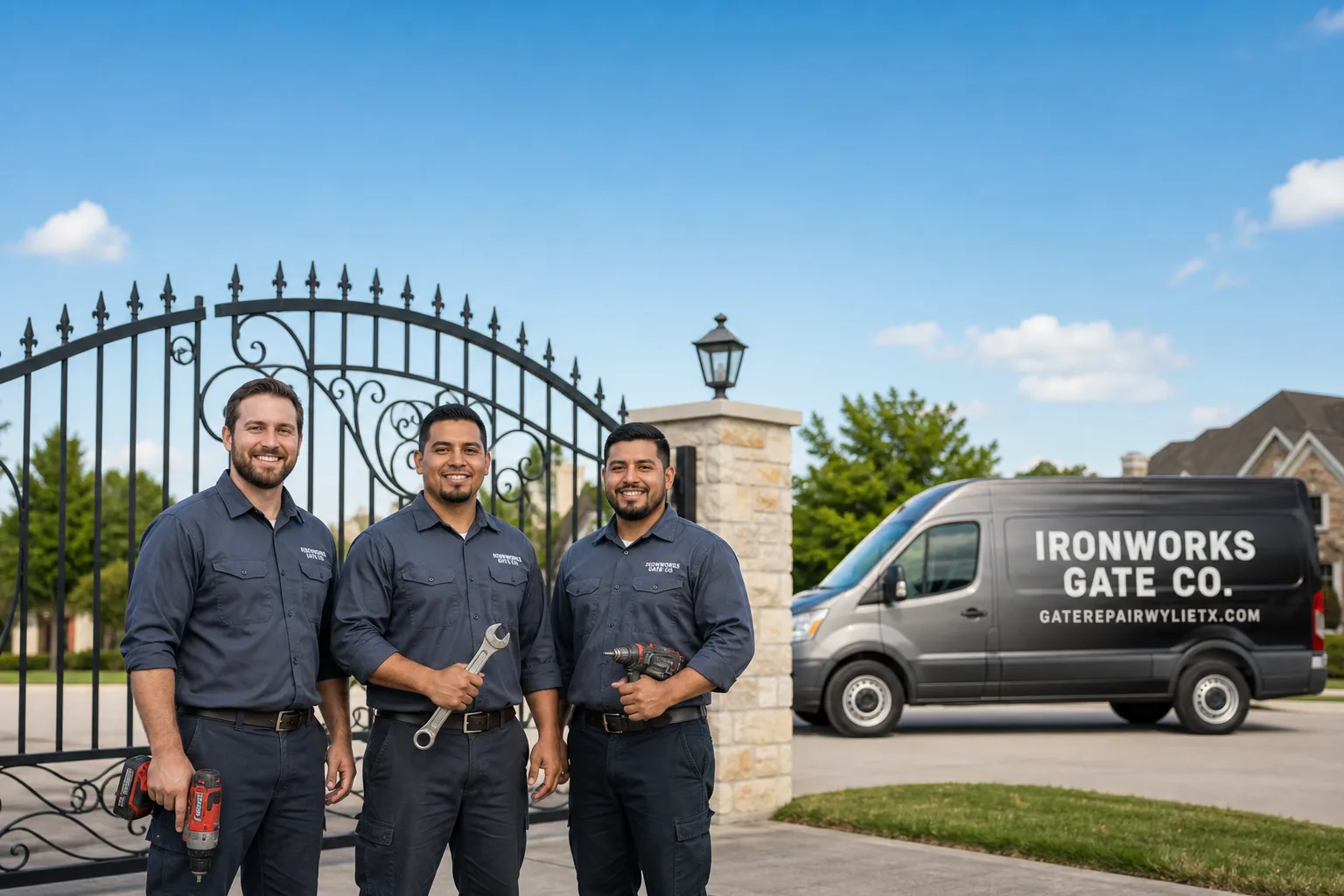 Gate Access Control in Wylie, TX | Ironworks Gate Co.